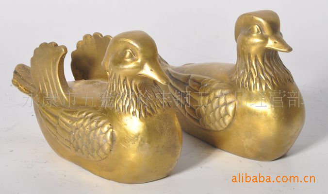 【徐丰铜器】批发工艺品厂价直销风水用品 铜双角麒麟