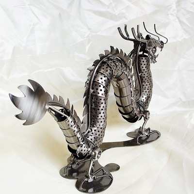 批发采购金属工艺品-义乌莎美 中国龙 模型 工艺品摆设 家居摆件 j11.