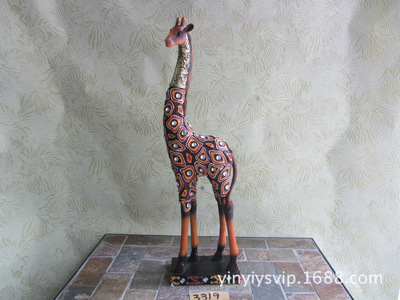 【树脂工艺品批发精典宝贝(长颈梅花鹿摆饰)3319】价格,厂家,图片,塑料、树脂工艺品,德化县印艺印刷有限责任公司-
