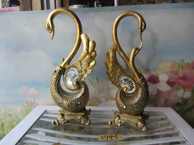 【铁艺工艺品批发(精典宝贝套二一对情侣天鹅摆饰宝贝2946】价格,厂家,图片,塑料、树脂工艺品,德化县印艺印刷有限责任公司-