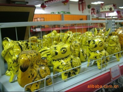 批发供应民俗工艺品//座式12生肖泥塑-兔_其他_工艺特产行业_产品_中国特产网