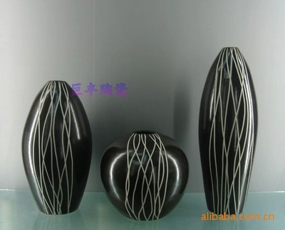 景德镇瓷器陶瓷工艺品 花插摆件 桃园三结义3075厂家/批发/供应商