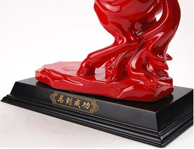 马到成功陶瓷工艺品_陶器工艺品批发