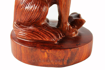 【红檀十二生肖之狗 老红木摆件批发订做 厂家一件代发】价格,厂家,图片,木质、竹质工艺品,仙游县度尾尚品轩工艺厂-