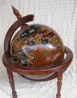 工艺品批发220实木地球仪家居办公室店铺礼品摆件_礼品、工艺品、饰品_世界工厂网中国产品信息库