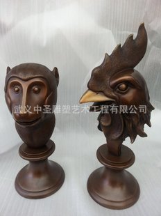 批发采购金属工艺品-纯铜精铸高仿十二生肖头像工艺品批发采购-金属工艺品尽在阿里巴.