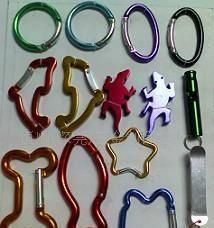 批发各类登山扣 圆形、椭圆形、鱼型款式，精选工艺礼品与饰品