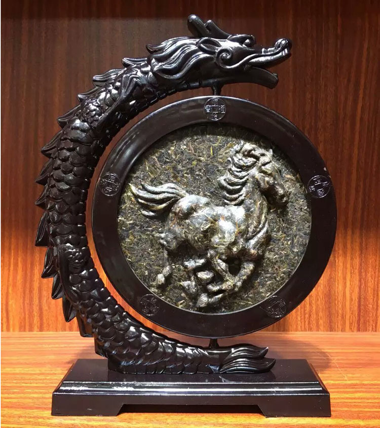 普洱工艺茶 茶雕摆件中的艺术珍品