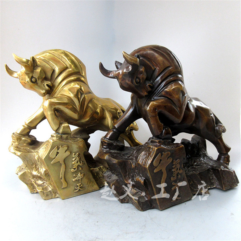 黄铜牛摆件与珍珠饰品 家居装饰与批发商机